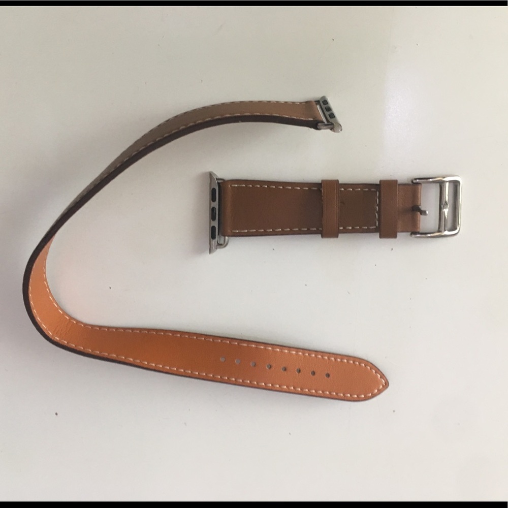 Apple Watch leather wrap watch band